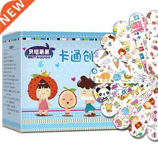 120Pcs/Set Cartoon Bandages Adhesive Bandages Wound Plaster
