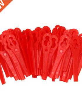 80Pcs Replacement Grass Trimmer Blades Spare Part Lawn Mower