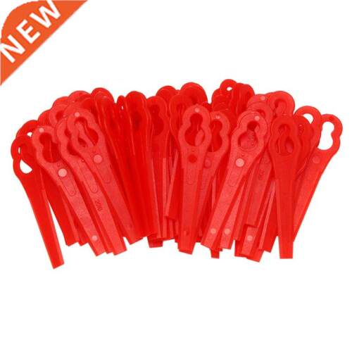 80Pcs Replacement Grass Trimmer Blades Spare Part Lawn Mower