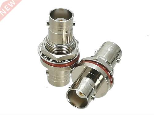 BNC Female jack to BNC Female jack Nut Bulkhead O-Ring water