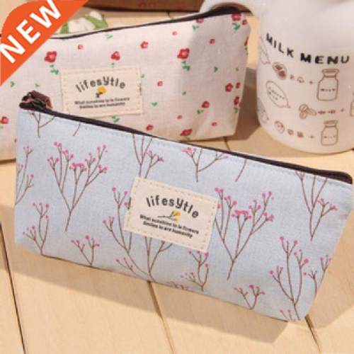 Lovely Floral Pencil Case Pen Bag Cute Ctoon Pencil Bag