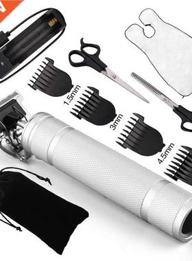 Professional Barber Men Hair Trimmer Rechargeable