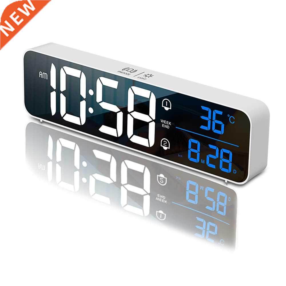 Multifunctional Electronic Alarm Clock LED Smart Digital Tem