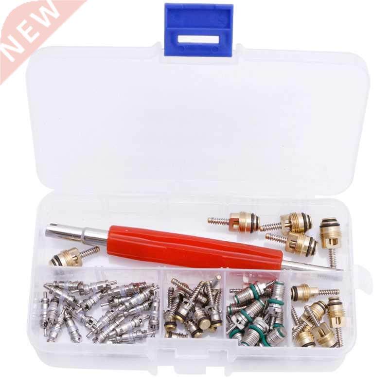 50Pcs R12/ R134A A/C Valve Core Car Conditioning Assortment