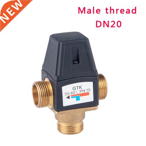 3 Way Brass Male Thread Thermostatic Mixing Valve DN20 Sola