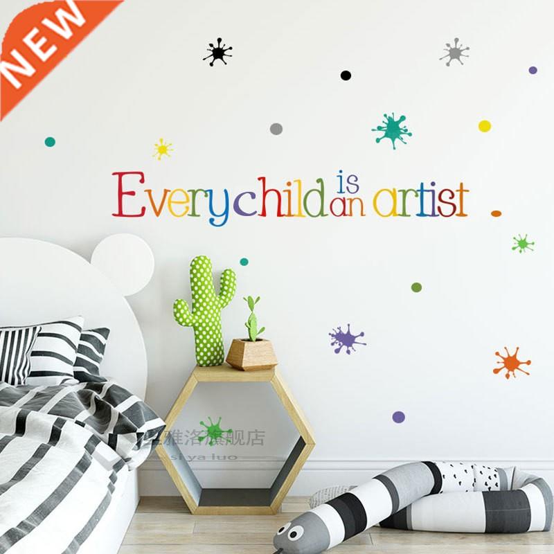 *Every child is an artist Wall er English proverbs for kids