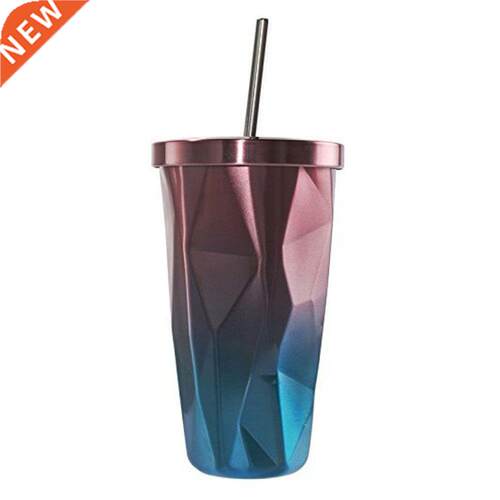 Tumbler with Straw - Hot and Cold Double Wall Drinking Cups