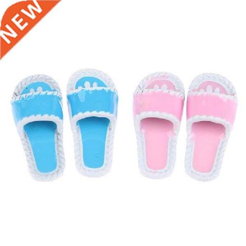 1/2/5Pair 1/12 Scale Dollhouse Miniature Mini Slipper For