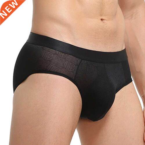 Super Soft Comfortable Underwe Ice Silk Sheer Transpent