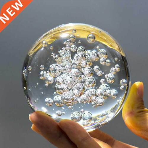 30/40/60/80MM Clear Bubble Crystal Ball Home Office Desk