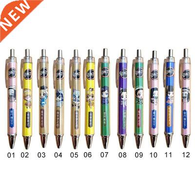 1Pc Japanese Anime Demon Slayer Ballpoint Pen Writing Learn