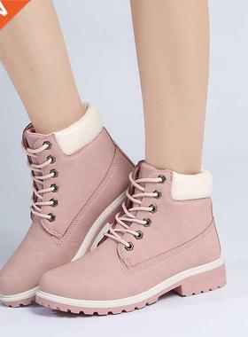 Ankle Boots For Women 2021 New Brand Snow Boots Fashion Warm