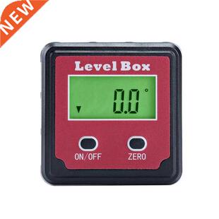60 Bevel Box Precision Digital Protractor Inclinometer Meta