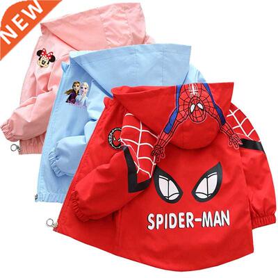1-12Y Autumn Children's Cartoon Mickey Jacket Boys and Girls