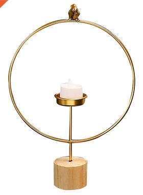 Nordic Style Candle Holder Stand Candlesticks Office Hotel