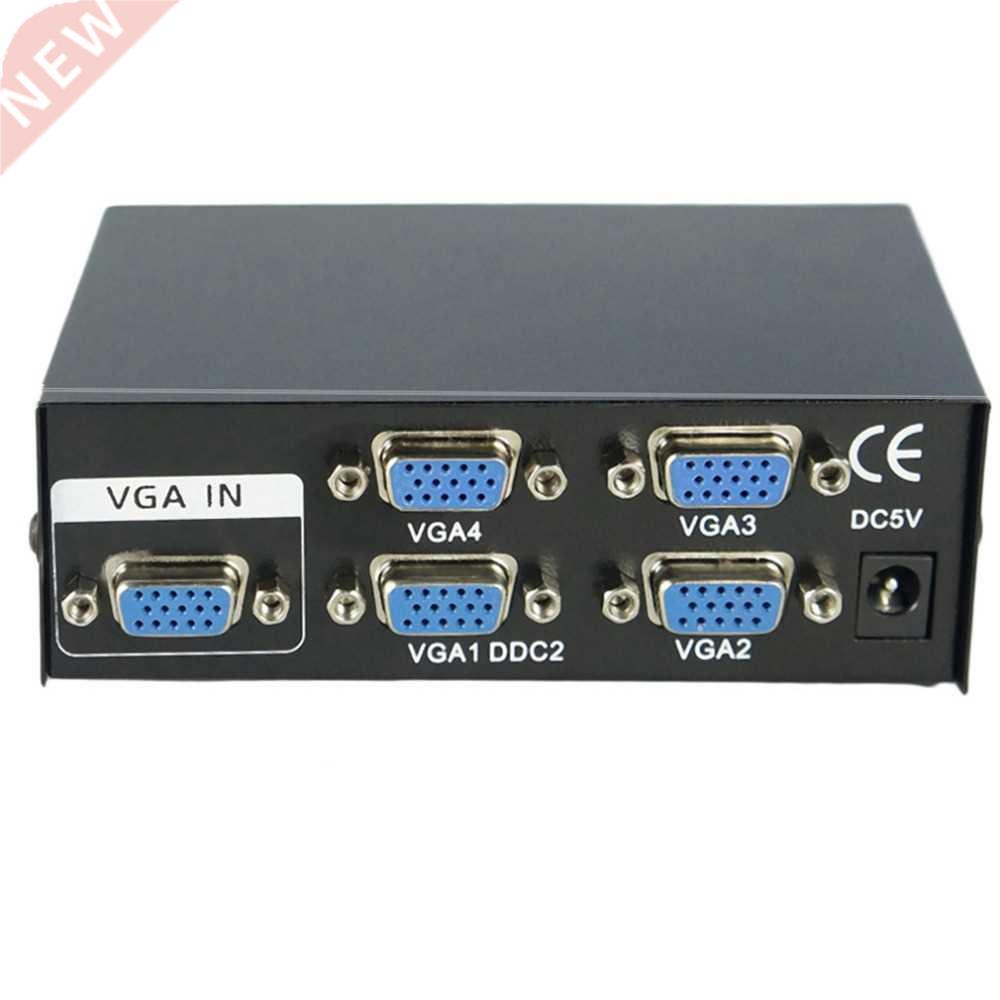 150MHz 2 Port Monitor Switch VGA SVGA Video Splitter Box Ada