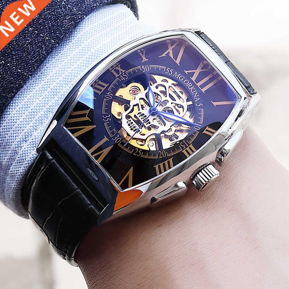 Relogios New 2022 Luxury Brand Hollow Skeleton Dial ORKINA A