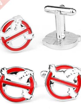 movie Super Heroes Ghostbusters cuffinks high quality cute f