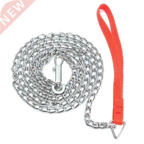 1.6m Heavy Duty Metal Chain Dog Puppy Walking Lead Leash