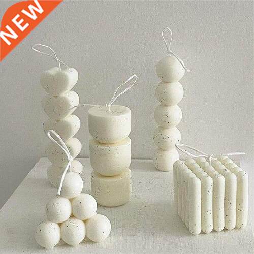Candle Mould Soy Wax Silicone Candle Mold Cube Aromatherapy