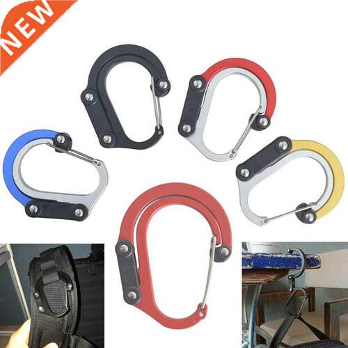 Hybrid Gear Clip - Carabiner Rotating Hook Clip Non-Locking