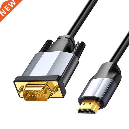 HDMI-compatible To VGA Cable Male To Male Cable With Chip Co