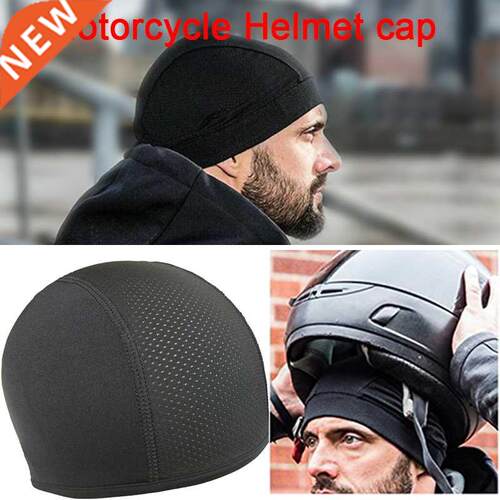 Helmet Inner Cooling Cap Moisture Wicking Breathable Skull H