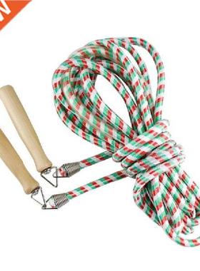 Skipping Rope for Multiple Players,with Wooden Handle,Team