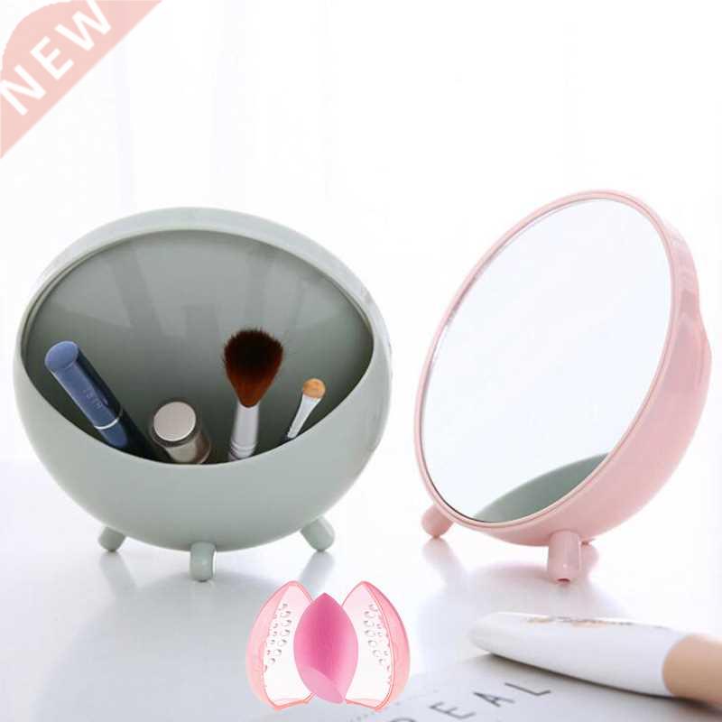 1 Pc Beauty Cosmetic Sponge Storage Box Makeup Powder Puff E