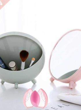 1 Pc Beauty Cosmetic Sponge Storage Box Makeup Powder Puff E