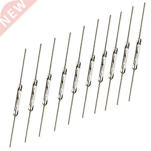 10pcs N/O Reed switch Magnetic Switch 2 * 14mm Normally Open
