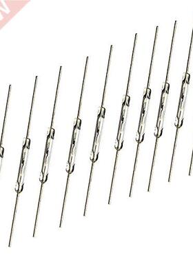 10pcs N/O Reed switch Magnetic Switch 2 * 14mm Normally Open