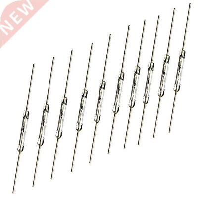 10pcs N/O Reed switch Magnetic Switch 2 * 14mm Normally Open
