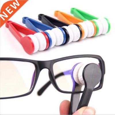 1PC Mini Two-side Glasses Brush Microfiber Spectacles