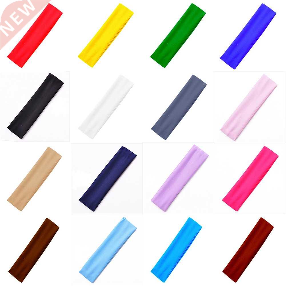 Solid Sports Headband Women Fashion Elastic Hair Bands Runni