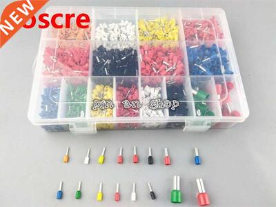 7 color 6 value 2120pcs/lot Bootlace Ferrules kit set Wire C