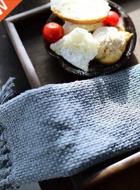 High-quality Table Napkins Tassel Waffle Table Napkin