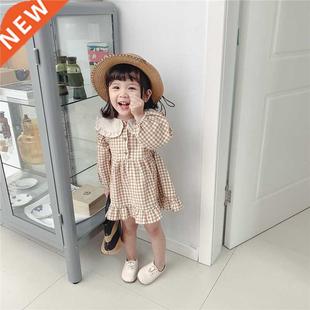 Spring autumn Children Clothing New Cute Children Dress Kids