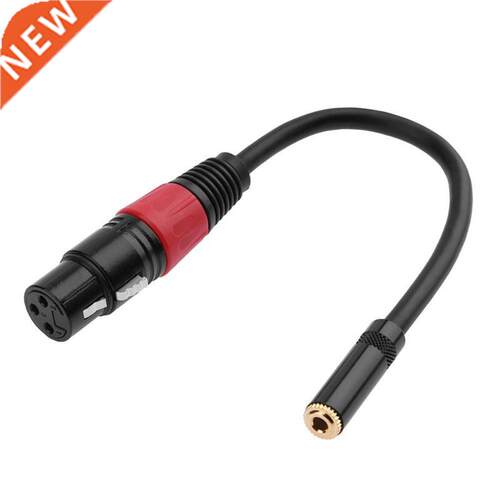 0.2m XLR 3 Pin Female to Mini 3.5mm TRS 1/8inch Female Stere