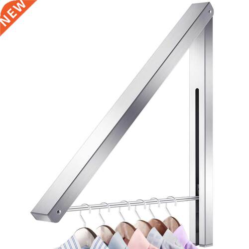 WINOMO Alumimum Wall Adjustable Clothes Hanger Rack Bracket