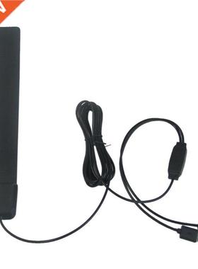 80 Miles Range HDTV Amplified Indoor Flat Antenna Signal Amp