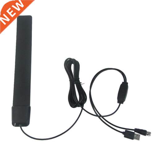 80 Miles Range HDTV Amplified Indoor Flat Antenna Signal Amp