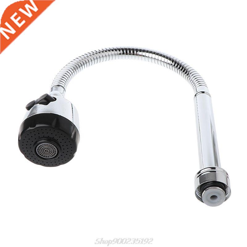 Kitchen Bar Faucet Hose Double Hole Water Zinc Alloy Replac