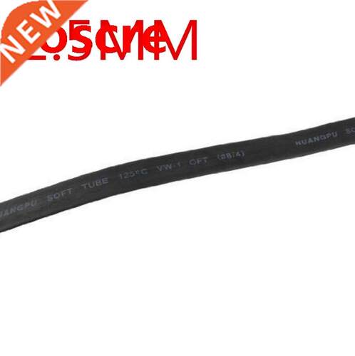 5 M/lot 2:1 Black 2mm Diameter L50 Heat Shrink Heatshrink Tu