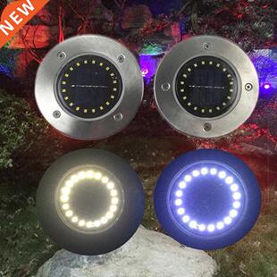 1pc/4pcs 20 LED Solar Buried Lamp Waterproof Ground Lights