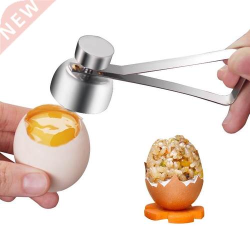 Practical Stainless Steel Egg per Cutter Boiled Raw Egg S