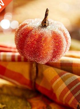 Pumpkin Table Buckle Buckles Decor Dinner Props Rings
