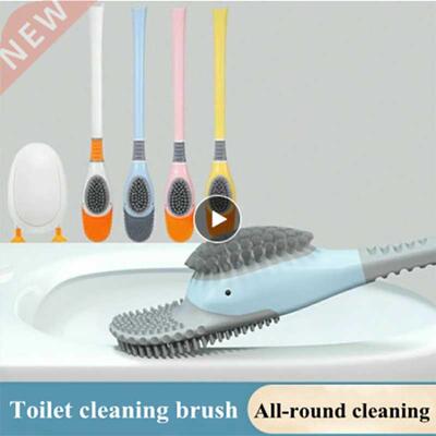 Silicone Toilet Brush For WC Accessories Cute Duck