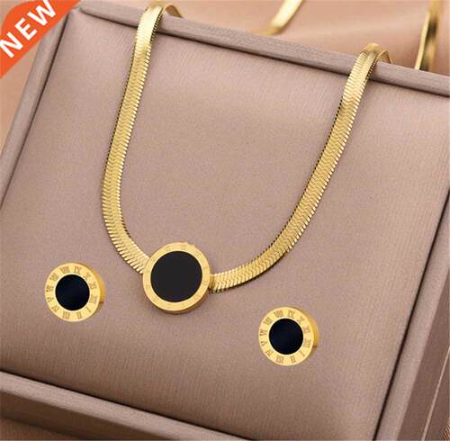 316L Stainless Steel Simple Roman Numerals Fashion Stud Earr