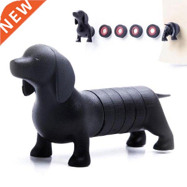 Cartoon  Cute Dachshund Refrigerator Stickers Home